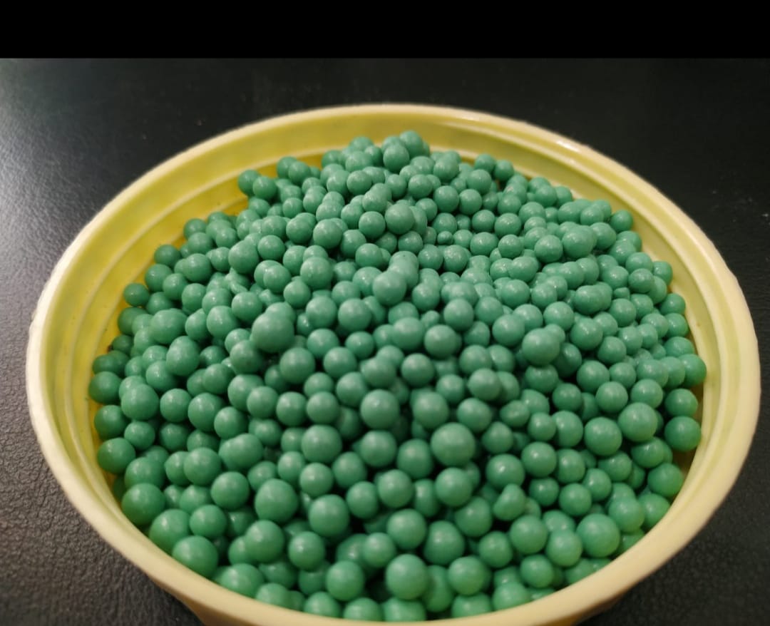 Green Colour granules